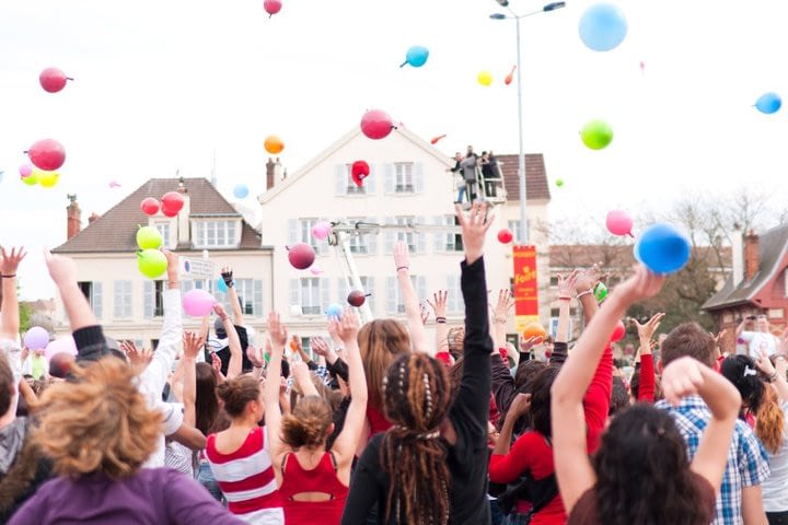 Flashmob Sidaction – Ville de Poissy